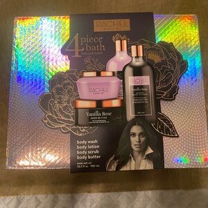 Rachel by Rachel Roy 4 piece bath collection new in box vanilla rose